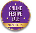 Online Festive Sale Nov 01- 15